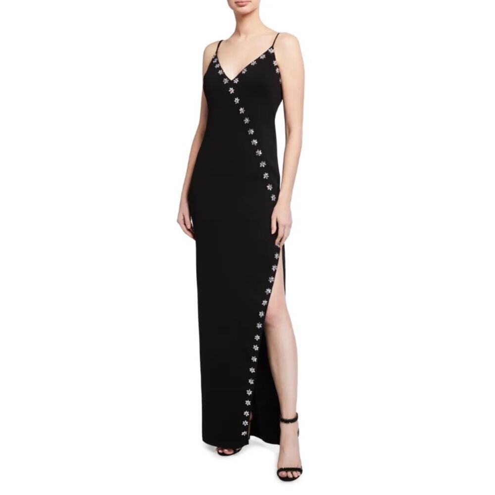 Jay Godfrey Elisa Sleeveless Stretch Crepe Gown size 6